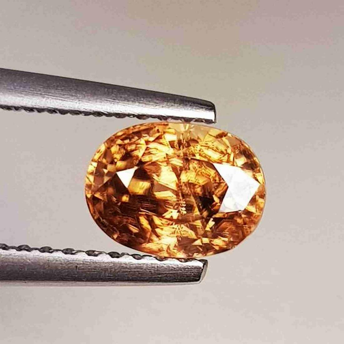 1.87 ct Natural Zircon Pear Cut: No Reserve! Title: 1.87 ct Natural Zircon Pear Cut Color/Clarity: VVS Type: Loosegemstone Carat Weight: 1.87 Dimensions: 6.90 x 5.20 x 5.00 Additional Information: Pear - Cambodia Shipping: Domest