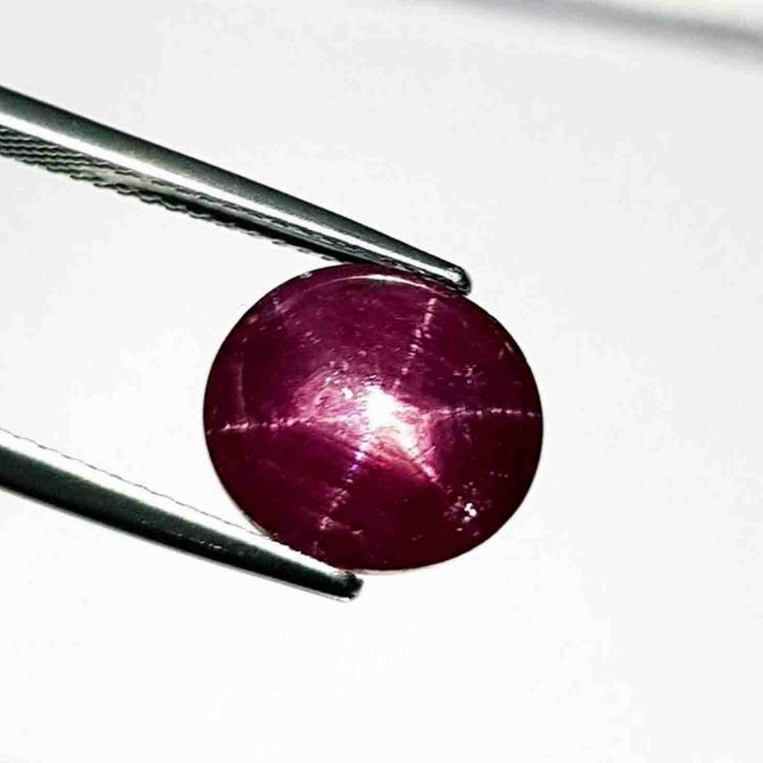 Natural Star Ruby 9.38 ct (1 of 6)