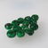 7.41 Ct Natural 15 Zambian Emerald Drilled Round Beads - 2
