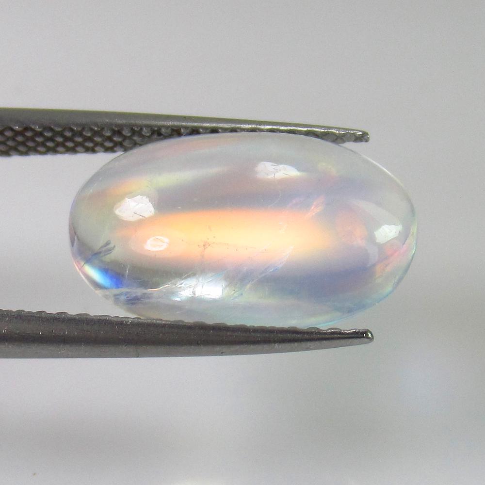 5.00 Ct Natural Blue Moonstone 12X8 mm Nice Oval (1 of 2)
