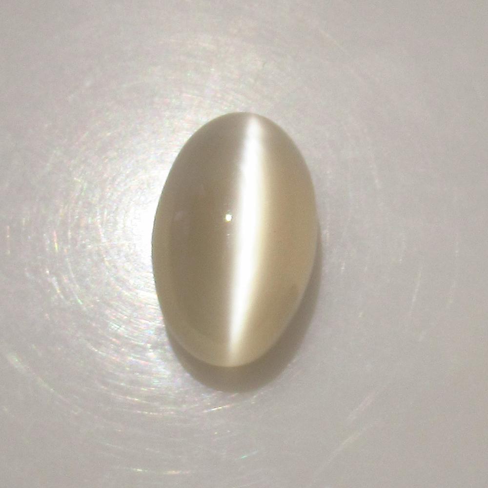 6.51 Ct Natural Sharp Line Moonstone Oval Cab (1 of 2)
