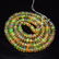38.07 Ct Natural 190 Drilled Multi-Color Faceted Fire