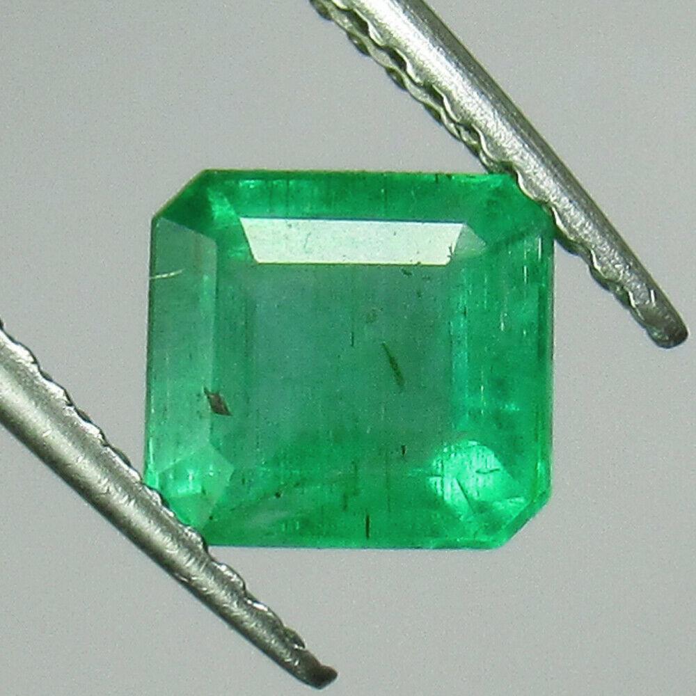 1.19 Ct Natural Zambian Emerald Octagon Cut (1 of 2)