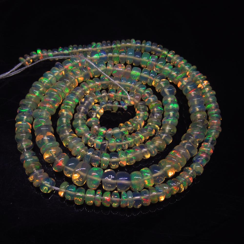 28.84 Ct Natural 251 Drilled Multi-Color Fire Opal (1 of 2)