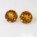 3.45 Ct Natural Yellow Citrine Round Pair