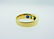 VINTAGE 18k Yellow Gold, Sapphire & Emerald Three Stone - 3