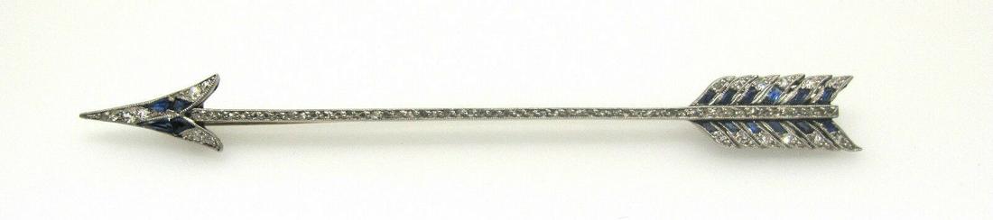 Beautiful Art Deco Circa 1920 European Platinum Diamond (1 of 7)