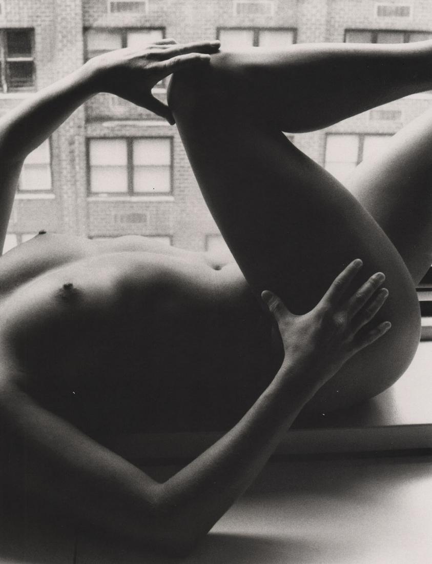 LUCIEN CLERGUE- Nude in the Window, NY 1990’s: Artist: LUCIEN CLERGUE Print Title: Nude in the Window, NY 1990’s Printing Date: 1990’s Medium: Photo-lithograph< Printed in:Germany Image Size approx.: 10 x 8” Lucien Clergue (French: 1934 –
