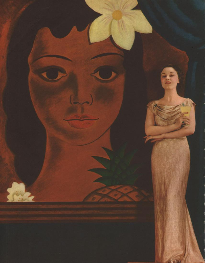 JAMES N. DOOLITTLE - Fay Wray, Hawaiian Pineapple Ad (1 of 1)