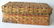 Early New England painted Indian basket.