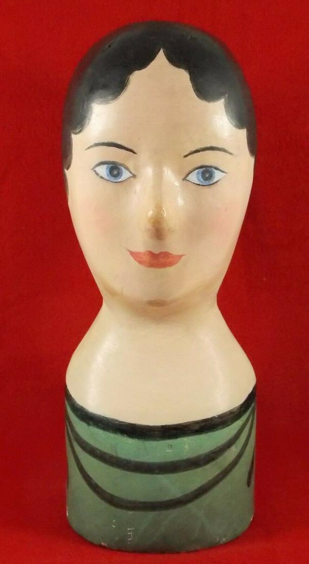 FRENCH BUST OF A LADY (1 of 8)