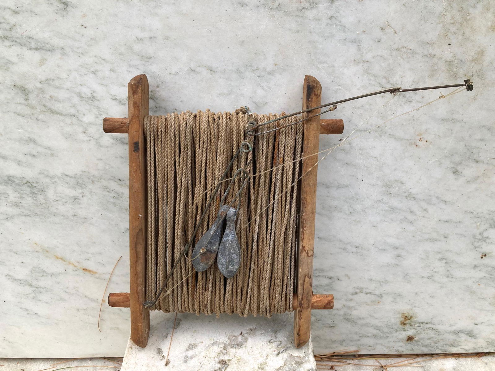 C1930’s home made fishing rig (1 of 4)