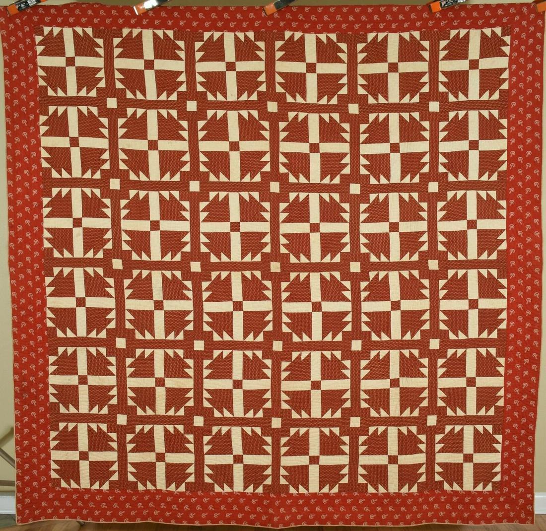 Red/white dove in the window (1 of 8)