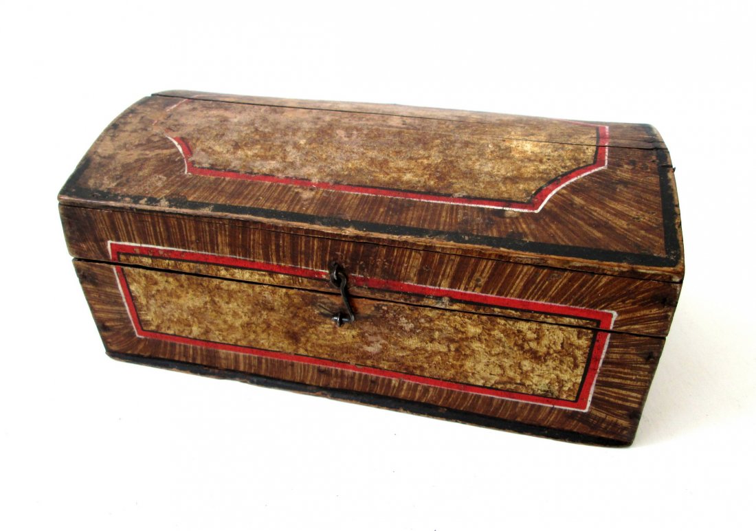 18th C Miniature Dometop Box (1 of 15)