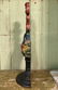 Antique Large "mixed Flowers In Wicker Basket With Bow" - 5