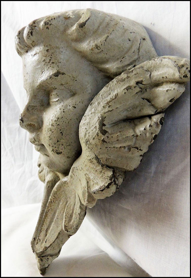 Early painted Lead Angel (1 of 5)