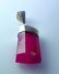 Natural Pink Ruby Pendant With Silver Cap - 7