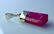 Natural Pink Ruby Pendant With Silver Cap - 8