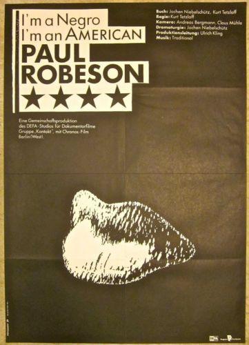 I'm A Negro I'm An American -original 1989 East German (1 of 1)