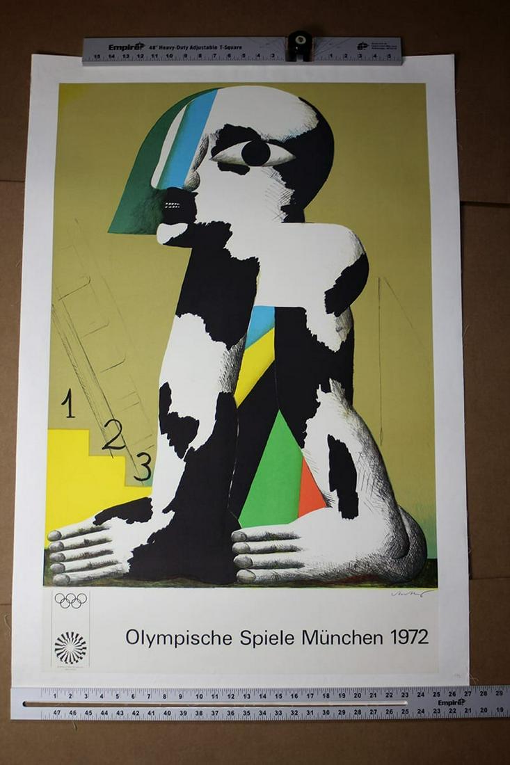 Olympische Spiele München (1972) Art by Horst Antes (1 of 1)
