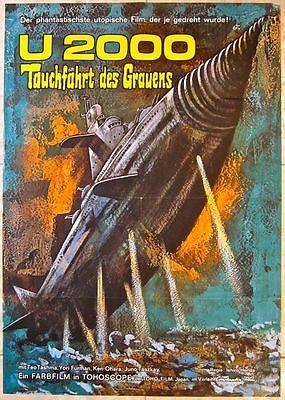 Atragon - Original 1963 German Poster - Amazing Cool (1 of 1)
