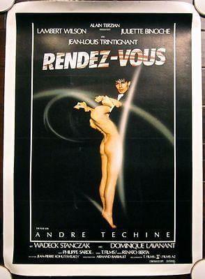 Rendez-vous - Original 1985 German Lb Poster - Cool (1 of 1)