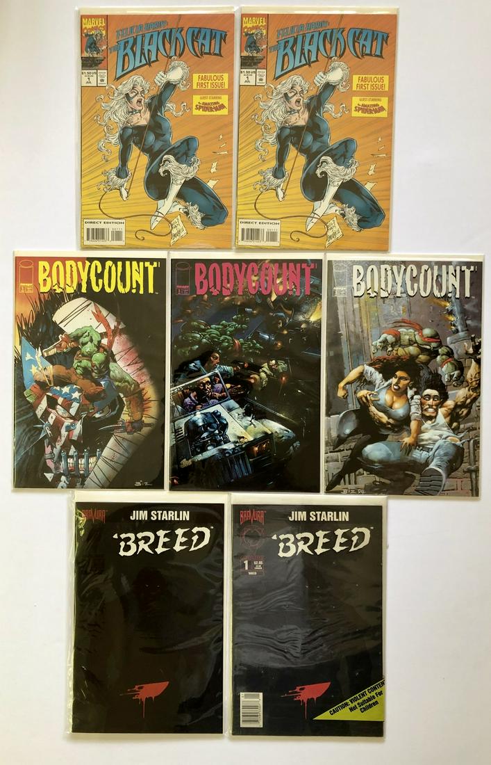 BLACK CAT & BODYCOUNT & BREED SETS (1 of 1)