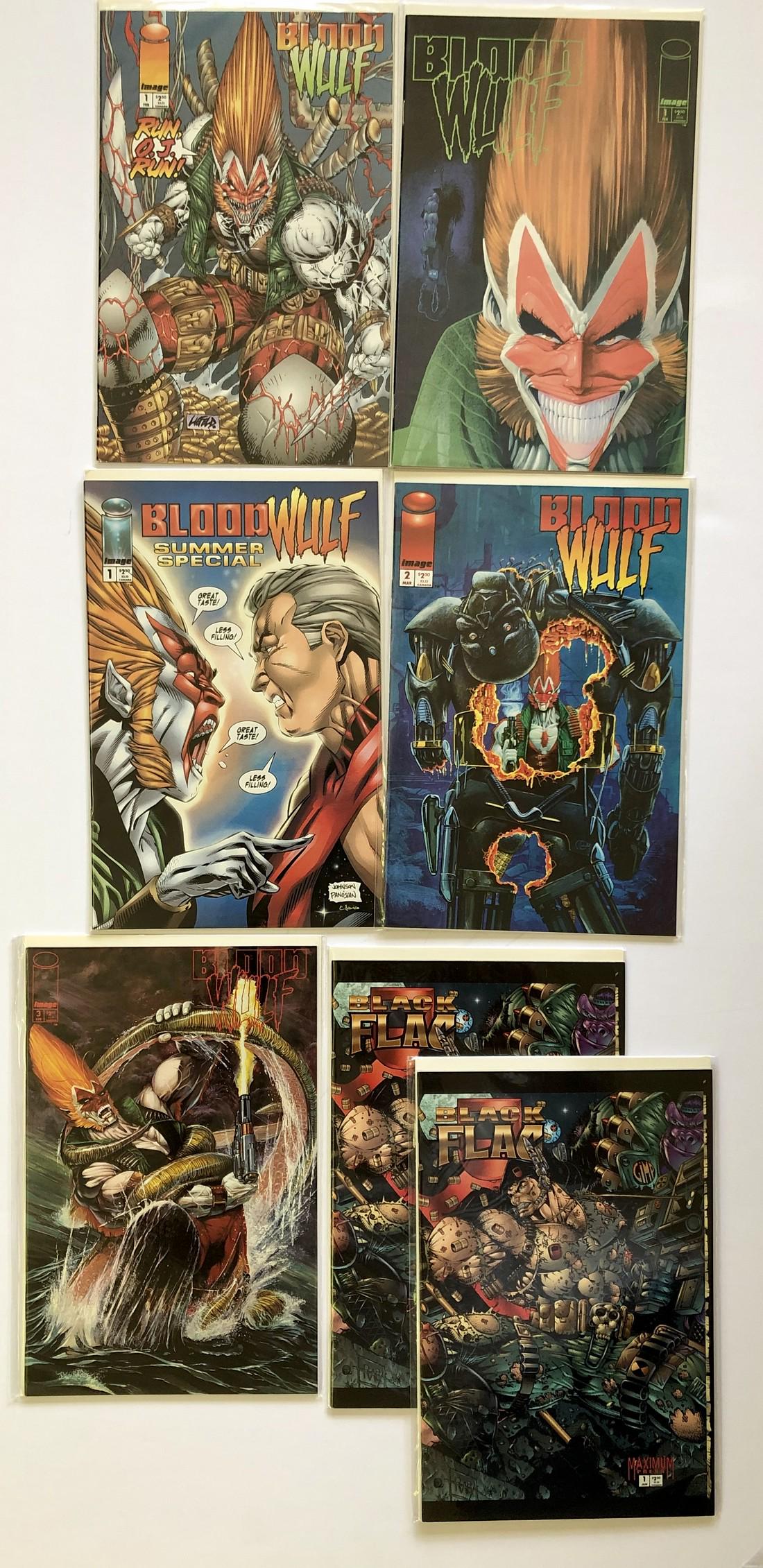 BLOODWULF & BLACK FLAG SETS (1 of 1)