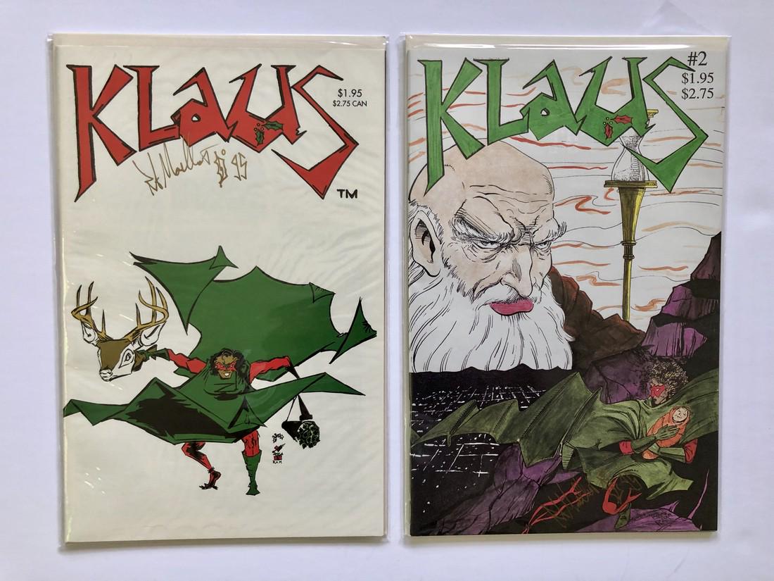 KLAUS #1 & #2 BOTH SIGNED WITH REMARQUE (1 of 1)