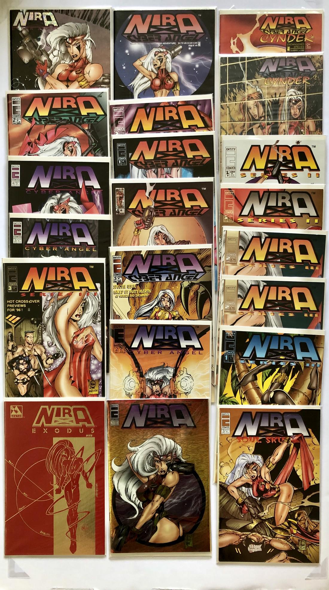 NIRA X CYBER ANGEL COLLECTION OF 20 COMICS (1 of 1)