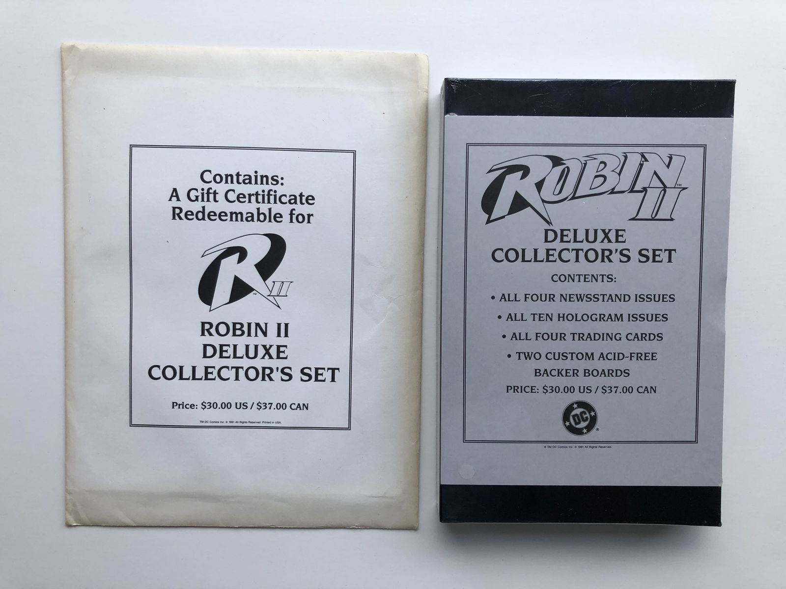ROBIN II DELUXE BOUND COLLECTOR SET (1 of 1)