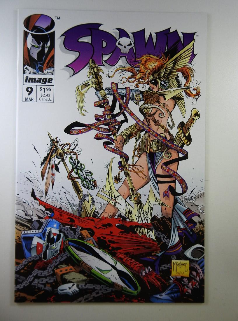 Spawn #9 1st Appearance of Angela (1 of 2)
