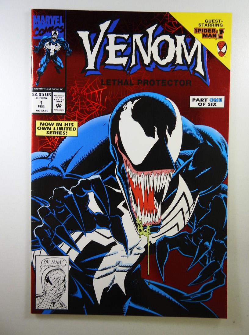 Venom: Lethal Protector #1: No Reserve! Venom: Lethal Protector #1 VF- Shipping: Individual Comics: Flat-rate of $9.99 (1-8 comics) or $19.99 (9+ comics) to anywhere within the contiguous U.S. International: Foreign shipping rat
