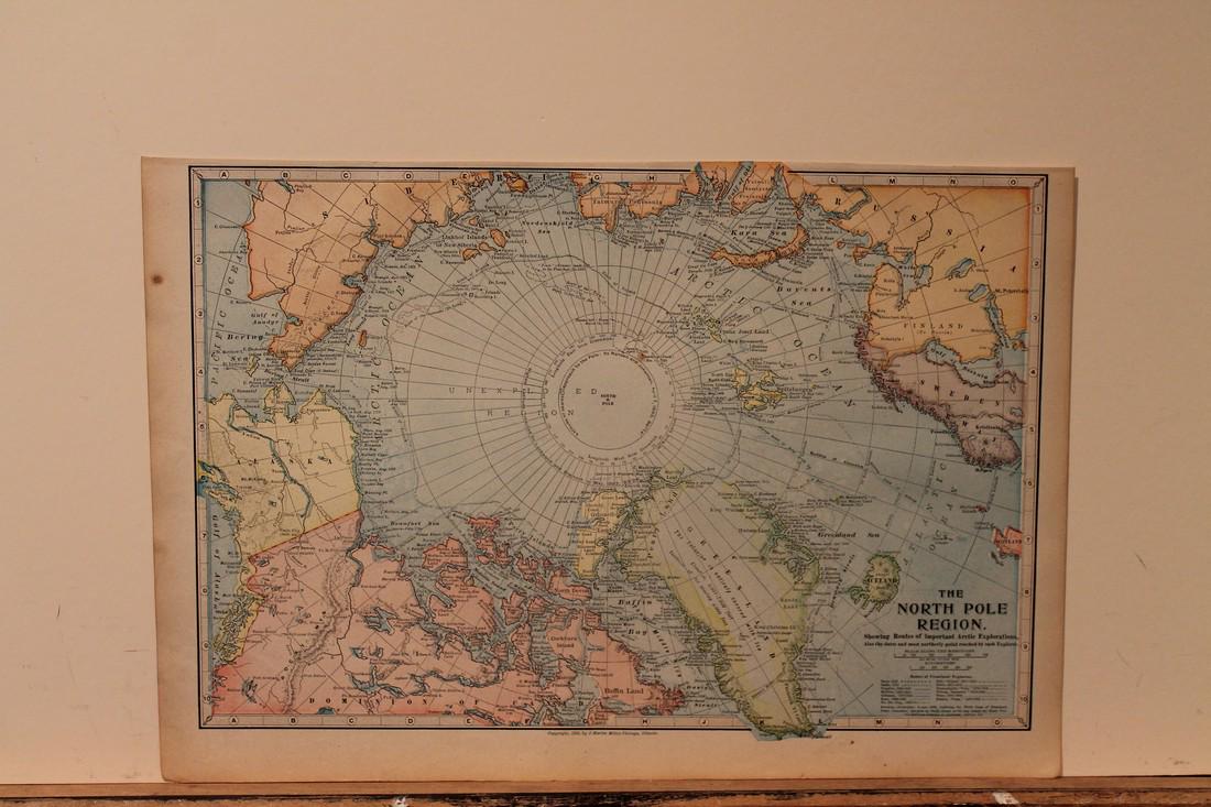 1899 Map of the North Pole (1 of 3)