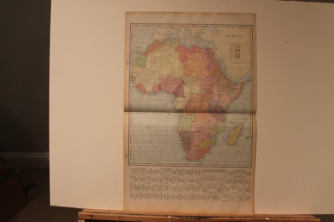 1892 Map of Africa (1 of 3)