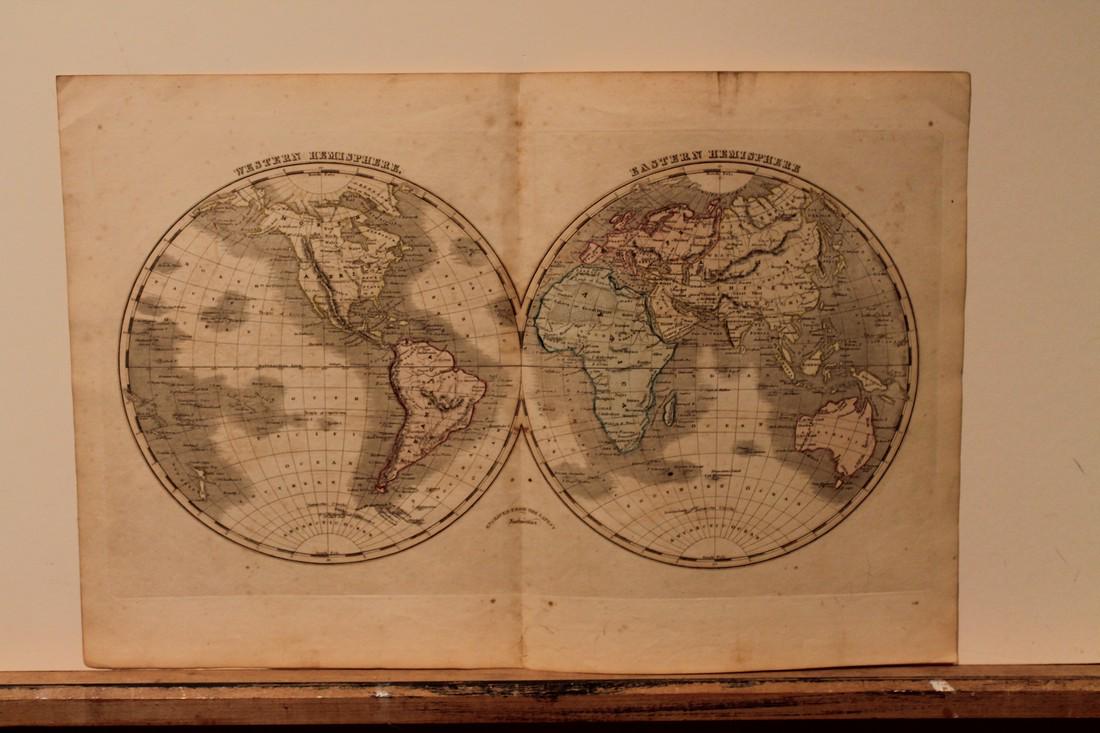 1842 World Map (1 of 3)