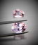 Morganite Pair - 2.25 ct - 4