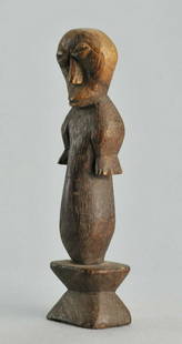 Congo Drc LEGA wood figurine statue iginga Bwami: Title: Congo Drc LEGA wood figurine statue iginga Bwami African Tribal Art 0530Description: CONGO DRC STATUETTE IGINGA LEGA These statuettes generically called Iginga served as part of the Bwami