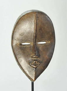 Very Good Provenance Superb DAN mask Ivory Coast: Title: Very Good Provenance Superb DAN mask Ivory Coast African Tribal Art 1175Description: IVORY COAST Superb DAN Mask Great classic of African art. This beautiful mask has an original asymmetry,
