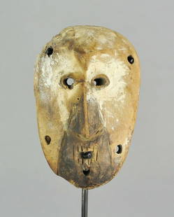LEGA cute Bwami cult Lukwakongo wooden Mask Congo Drc: Title: LEGA cute Bwami cult Lukwakongo wooden Mask Congo Drc African Tribal Art 1069Description: CONGO DRC CUTE LEGA BWAMI LUKWAKONGO MASK Nice maskette, very expressive Lukwakongo masks are small