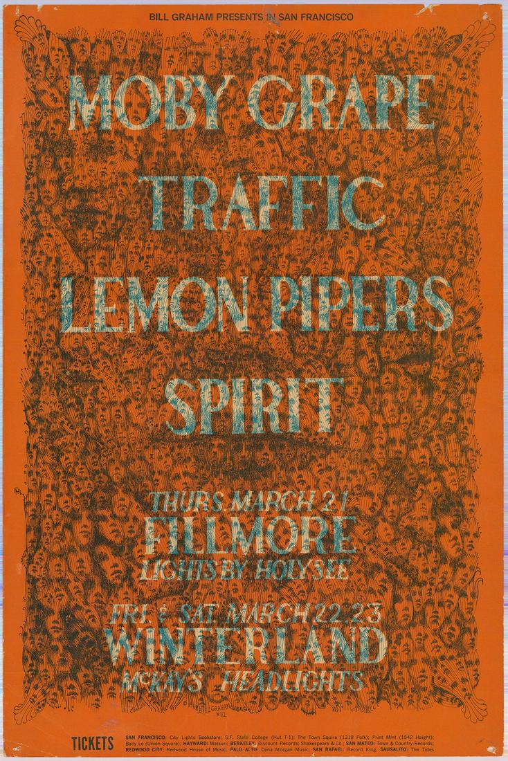 Original BG-112 Moby Grape Poster (1 of 1)