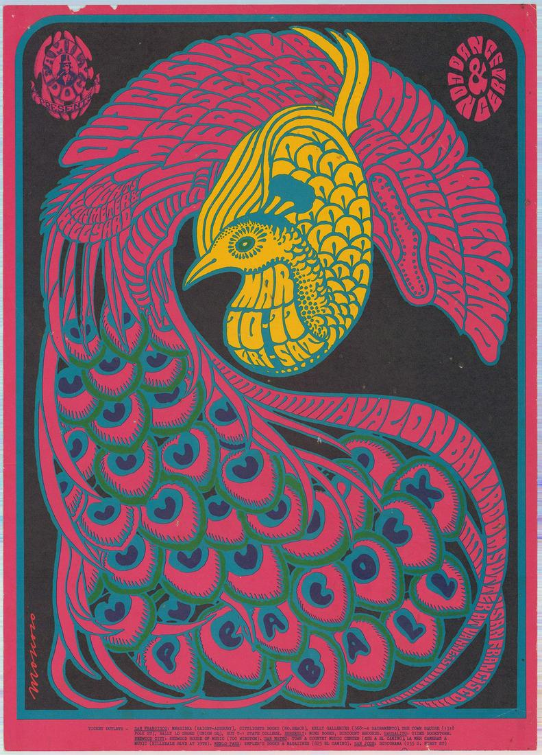 Original FD-51 Peacock Ball Poster (1 of 1)