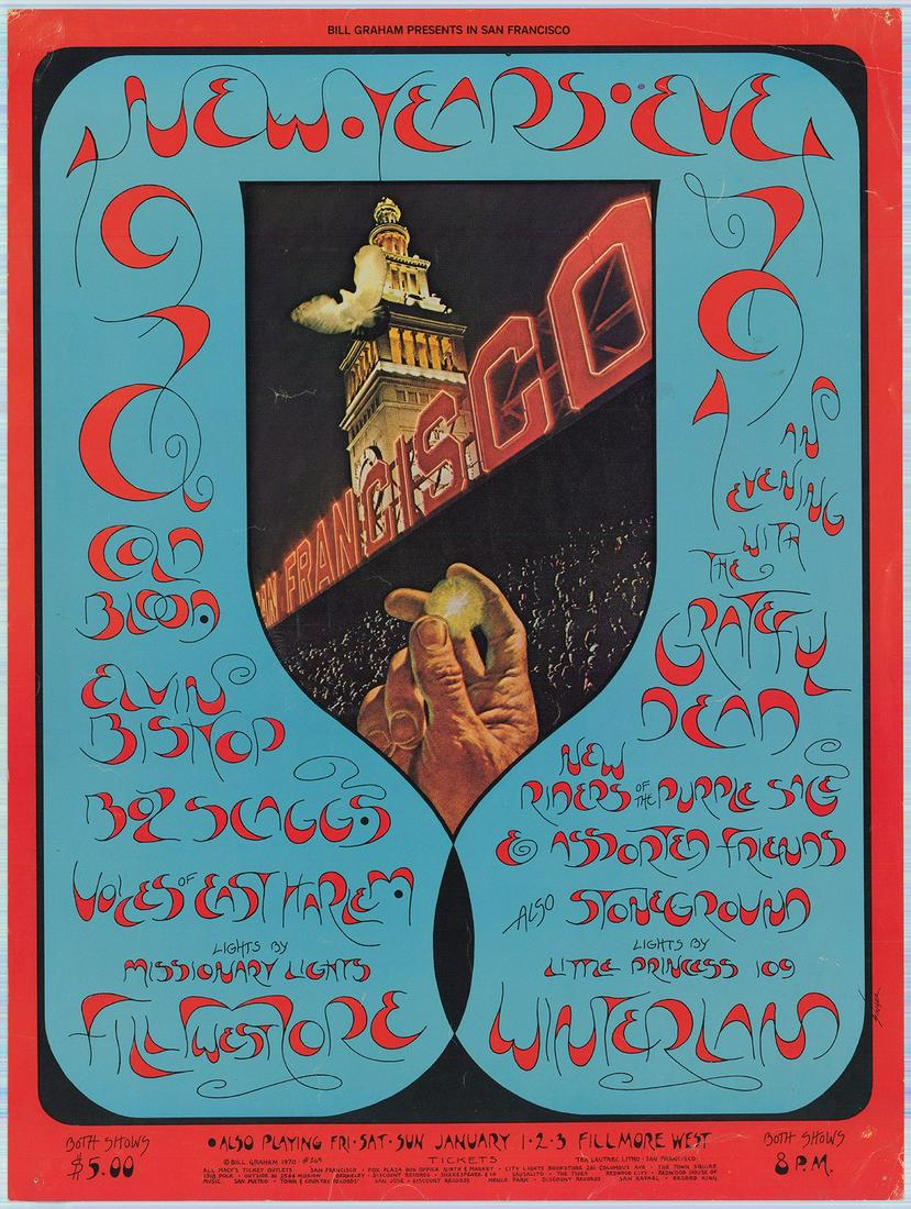 BG-263 Grateful Dead New Years Eve Poster (1 of 1)