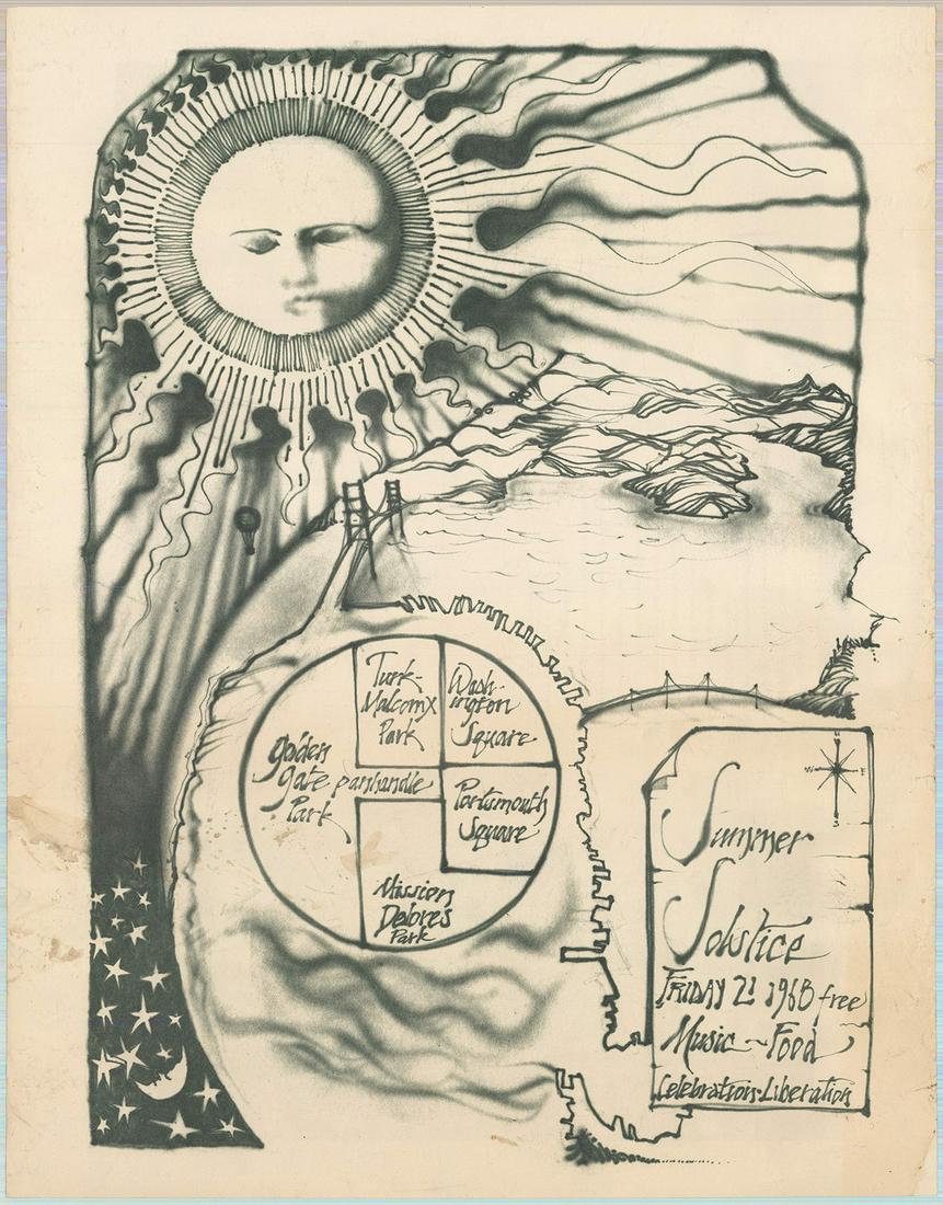 Last Digger / Free City event, Summer Solstice 1968 (1 of 1)