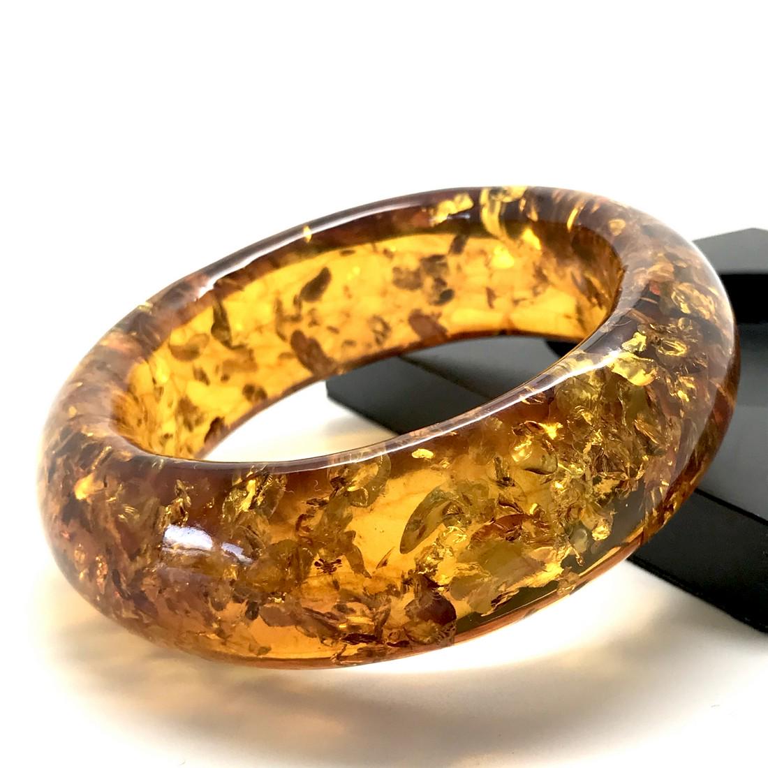 Phenomenal Amber Bangle Bracelet (1 of 10)