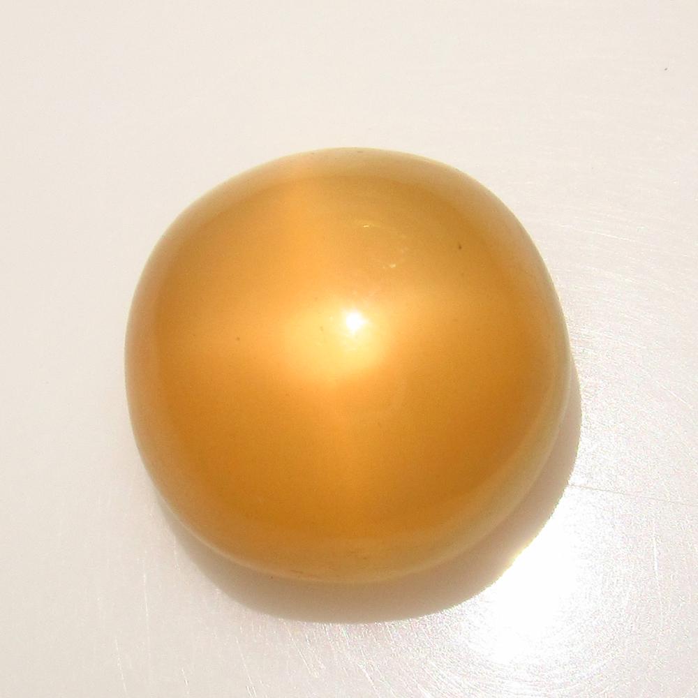 14.15 Ct Natural Moonstone Round Cab (1 of 2)