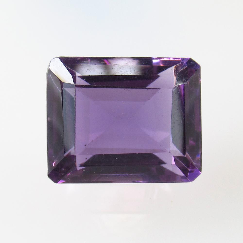 9.45 Ct Natural Purple Amethyst Octagon Cut (1 of 2)