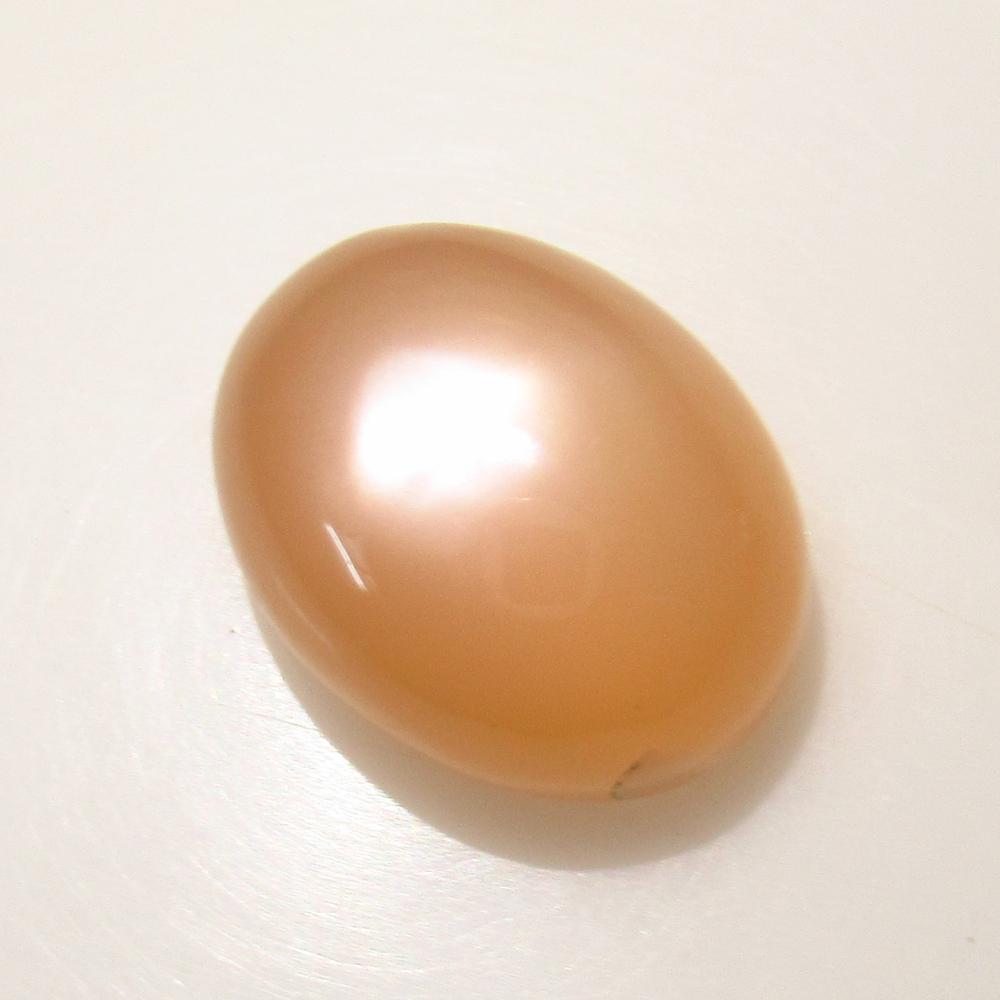 12.98 Ct Natural Moonstone Oval Cab: Reserve: Title: 12.98 Ct Natural Moonstone Oval Cab Stone Clarity: Transparent Gemstone: Natural Moonstone Carat Weight: 12.98 Size/Dimensions: 16.10 x 12.60 x 8.50 mm Additional Information: Nice Ov