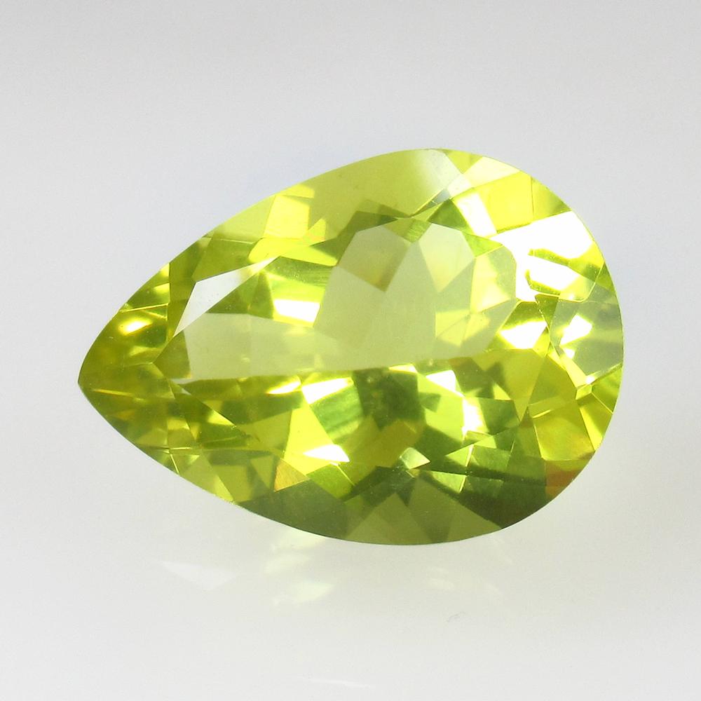 10.08 Ct Natural Lemon Quartz Pear Cut: Reserve: Title: 10.08 Ct Natural Lemon Quartz Pear Cut Stone Clarity: VVS Gemstone: Natural Lemon Quartz Carat Weight: 10.08 Size/Dimensions: 18.60 x 13.00 x 8.60 mm Additional Information: Good Luste