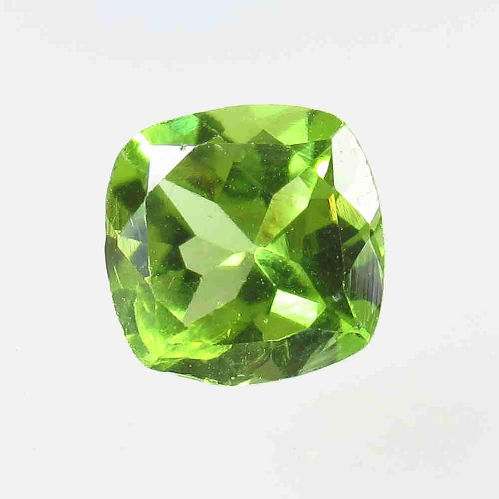1.60 Ctw Natural Pakistan Peridot Cushion Cut: Reserve: Title: 1.60 Ctw Natural Pakistan Peridot Cushion Cut Stone Clarity: VVS Gemstone: Peridot Carat Weight: 1.60 Size/Dimensions: 7.20 x 7.20 x 4.40 mm Additional Information: Top Class Luster / 